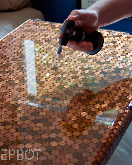 DIY Coins Table The Idea King