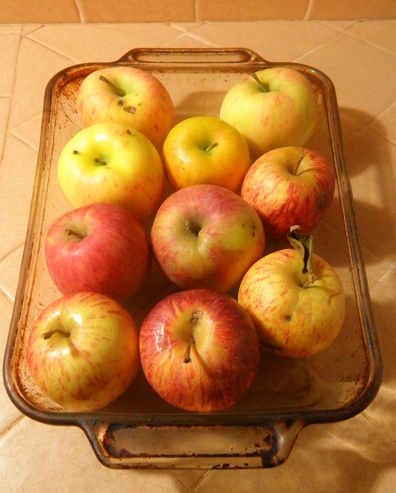 Seasonal Eating Baked Apples