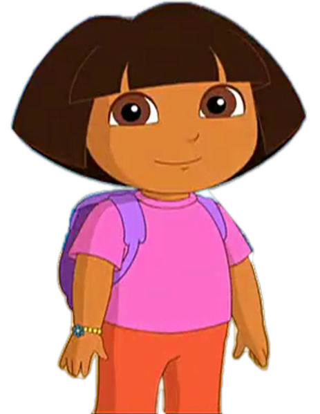 Cartoon Characters: Dora the Explorer PNG pack