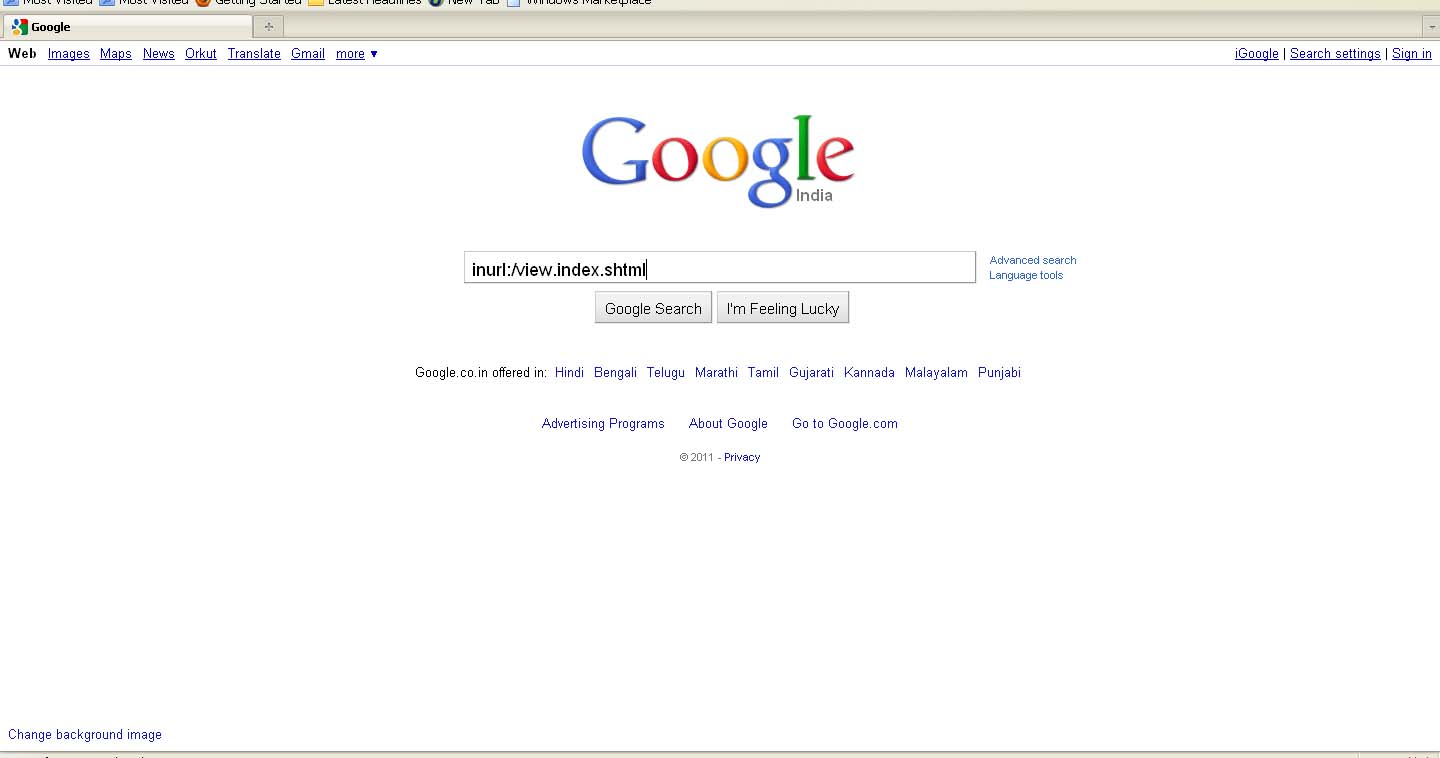 Inurl View.php Page Contact.php