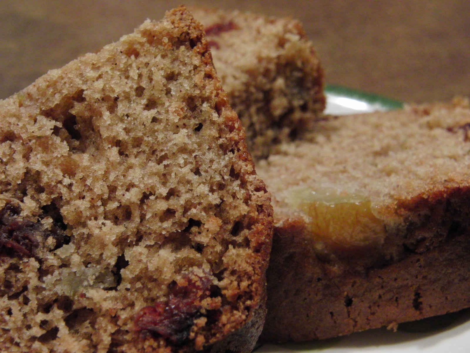 Curly Girl Kitchen Rhubarb Cherry Loaf Bread