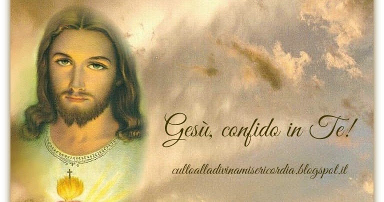 Gesu Confido In Te Testo