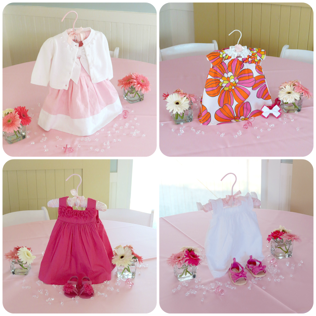  Baby Shower Dress Centerpiece