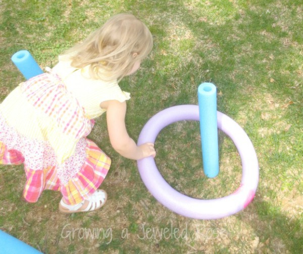 Games with Pool Noddles Growing A Jeweled Rose