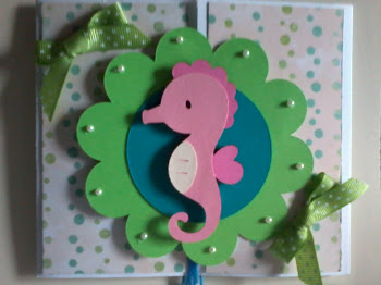 Sea Horse Birthday Card