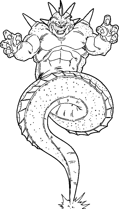 Imágenes para Colorear de Dragon Ball / Z / GT - Vol.1 (19 fotos