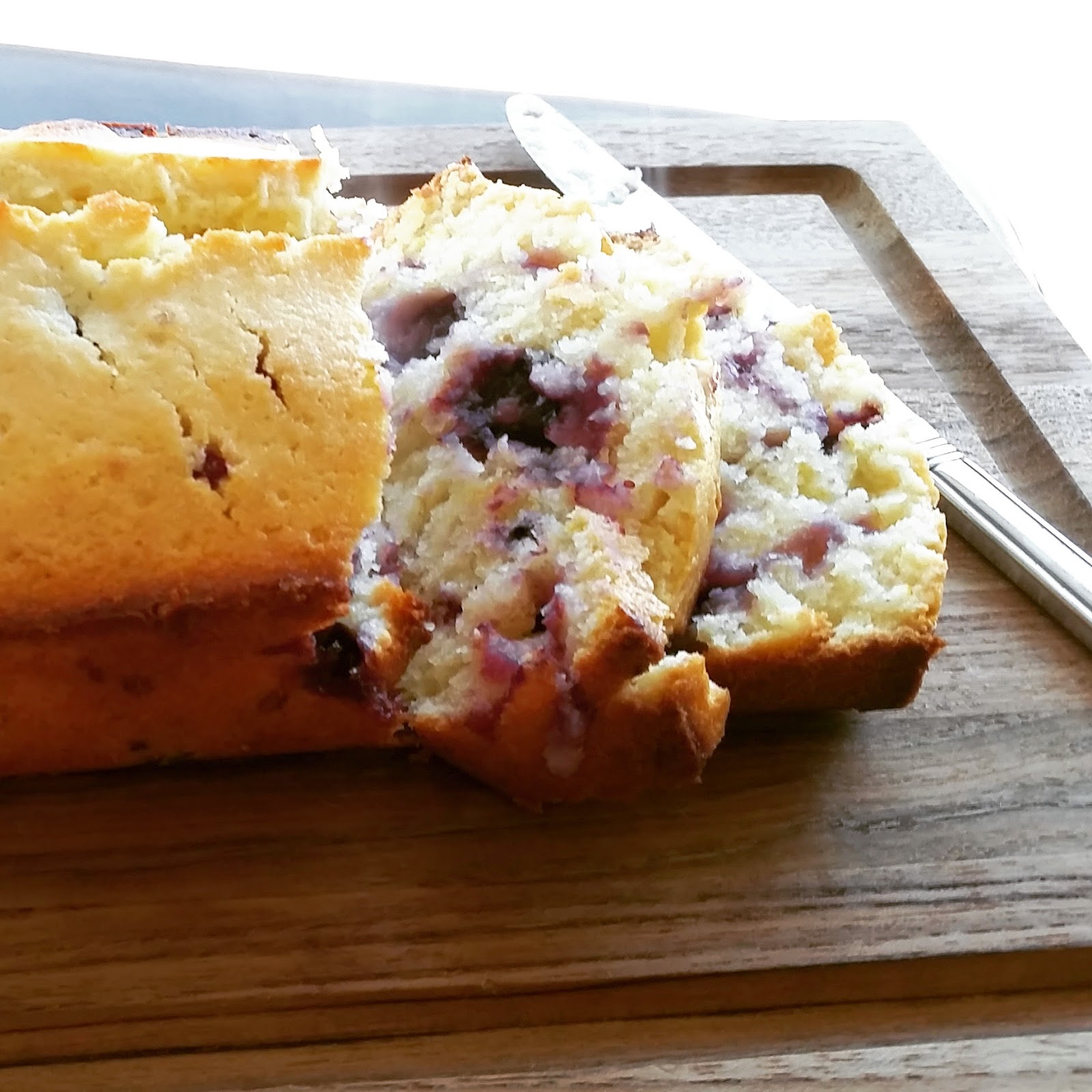 Meyer Lemon Blueberry Bread