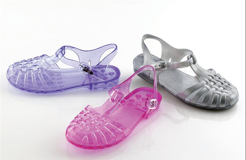 old jelly shoes