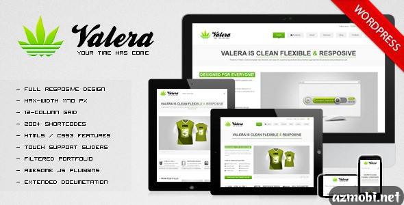 VALERA V1.4 – Responsive WordPress Theme