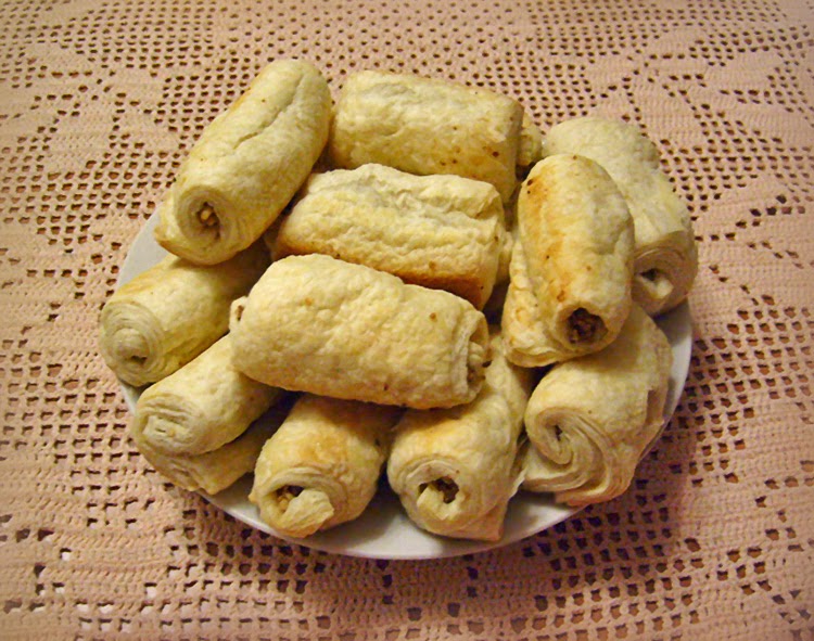 Слойки с курагой Слойки с курагой