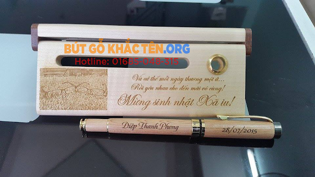 Quà tặng bút gỗ khắc tên đẹp, ý nghĩa Quà tặng bút gỗ khắc tên đẹp, ý nghĩa tại Hà Nội giá rẻ