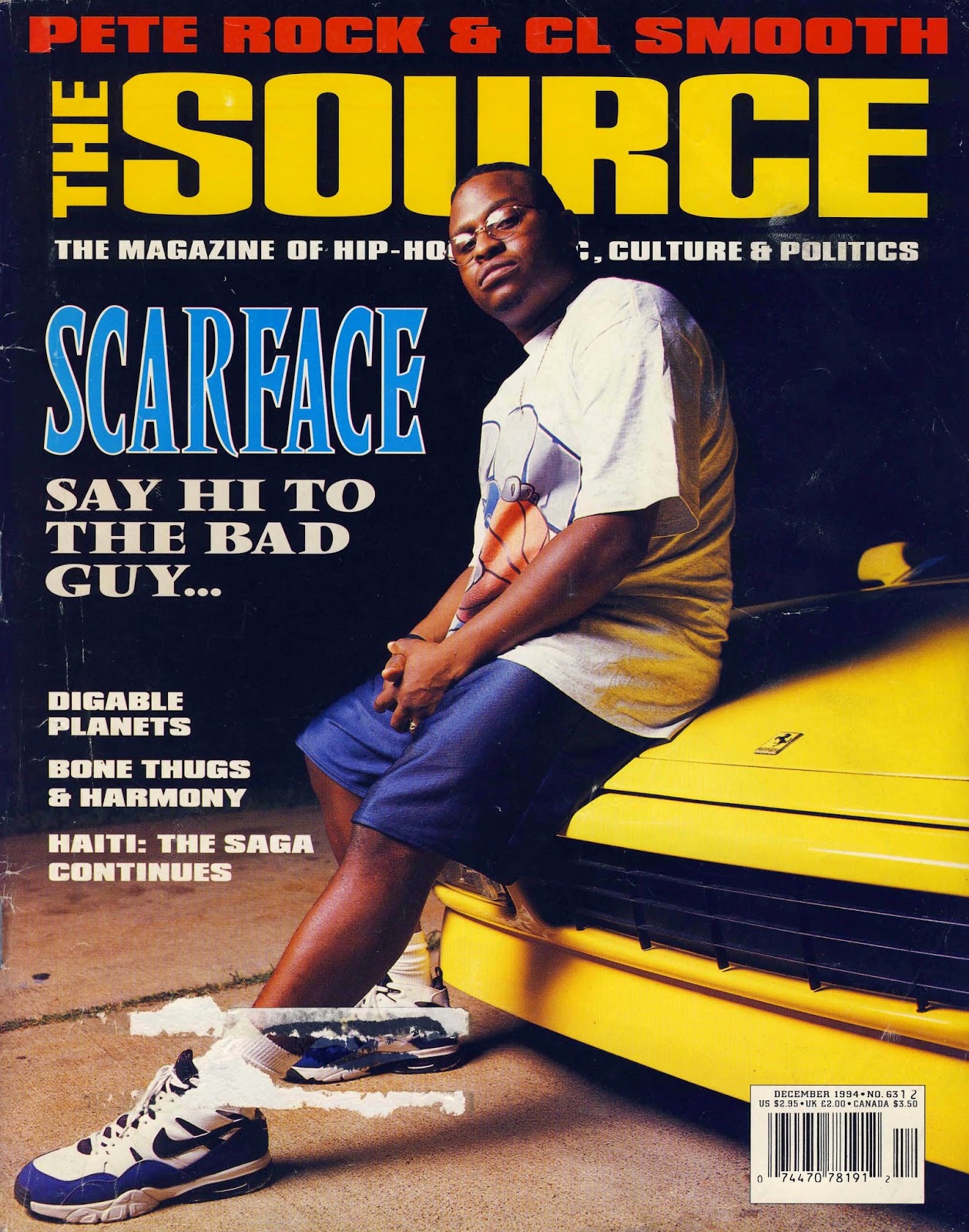 Bespectacled Birthdays Brad Terrence Jordan (aka Scarface), c.1994