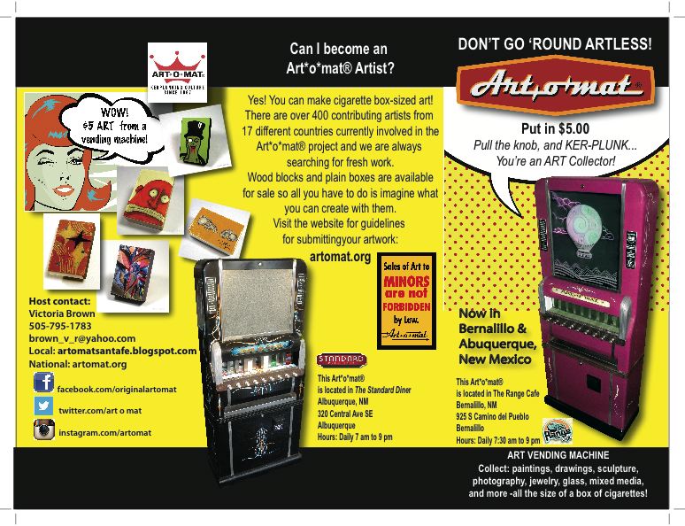 Art*o*mat® in Northern New Mexico June 2015