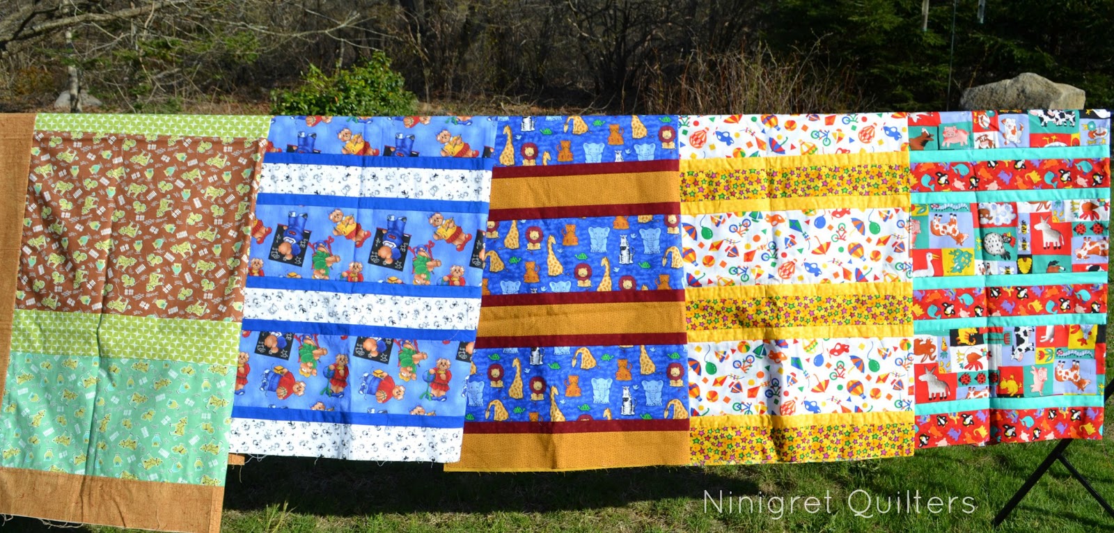 Ninigret Quilters Quilts for Linus
