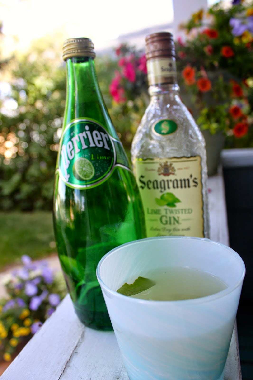 Today I Cooked... Lime Basil Gin & Tonic