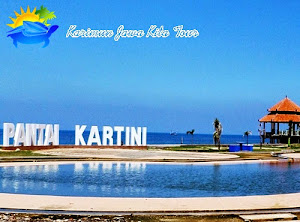 tulisan pantai kartini tempat wisata pantai kartini