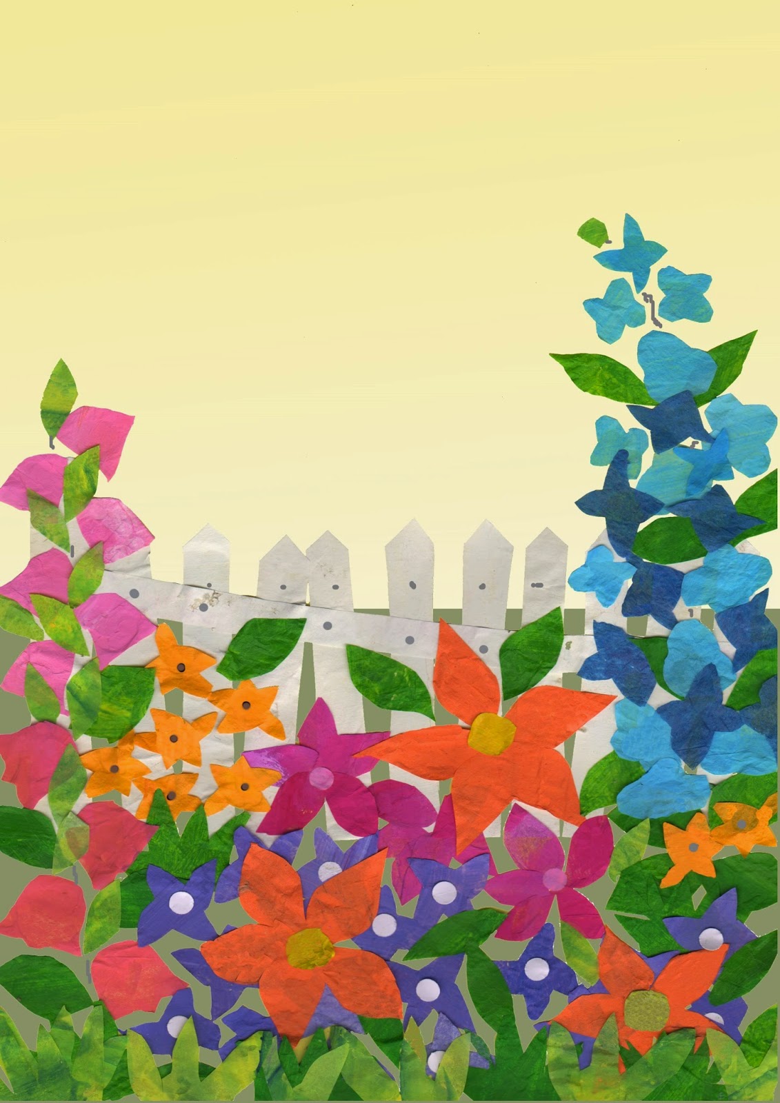 Judy Adamson's Art & Design Blog How to Make an Easy Floral Hand