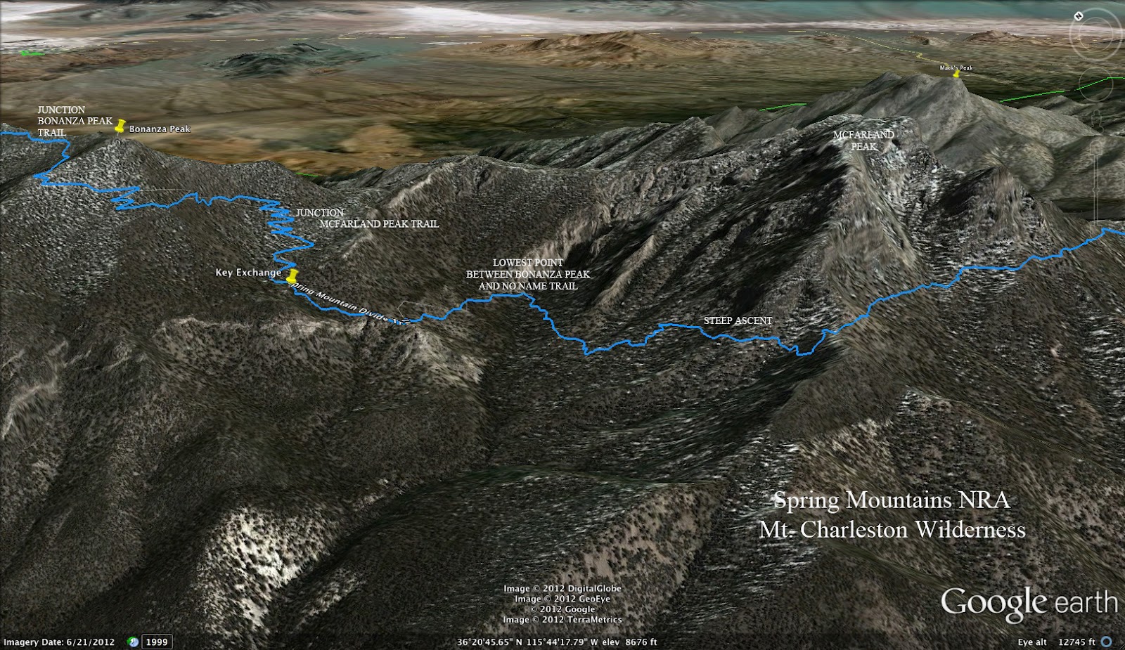 Around the Bend Friends ® Bonanza Trail (From Cold Creek) 9/18/12