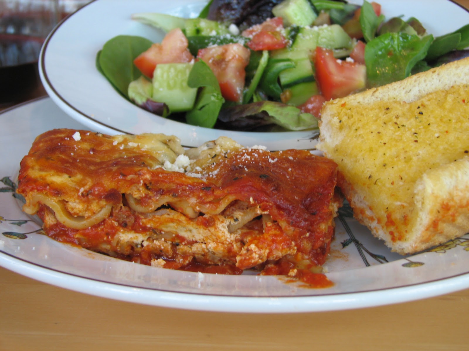Feeding Four Easy Bread Pan Lasagna