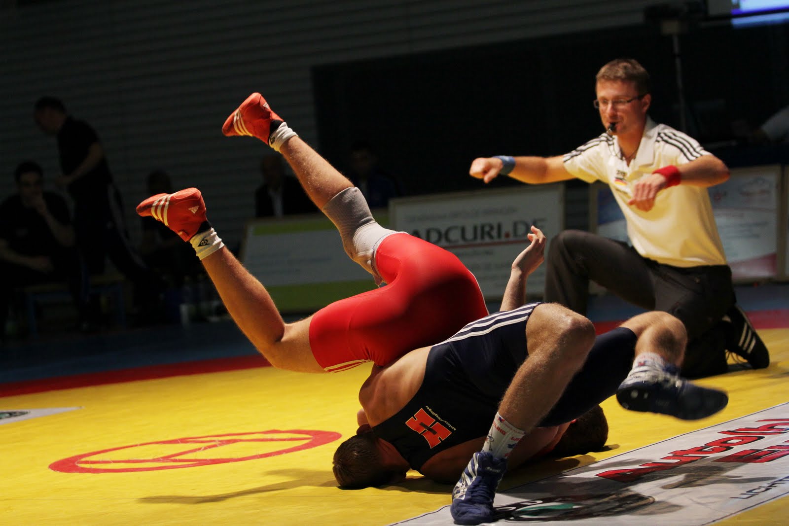 wrestling world German wrestling Luftfahrt Berlin vs Burghausen