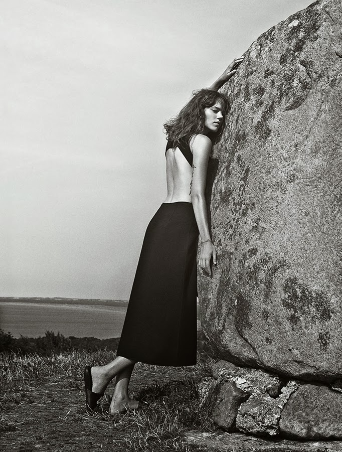 Freja Beha by Cass Bird for Vogue UK - January 2014 Freja Beha by Cass Bird for Vogue UK - January 2014