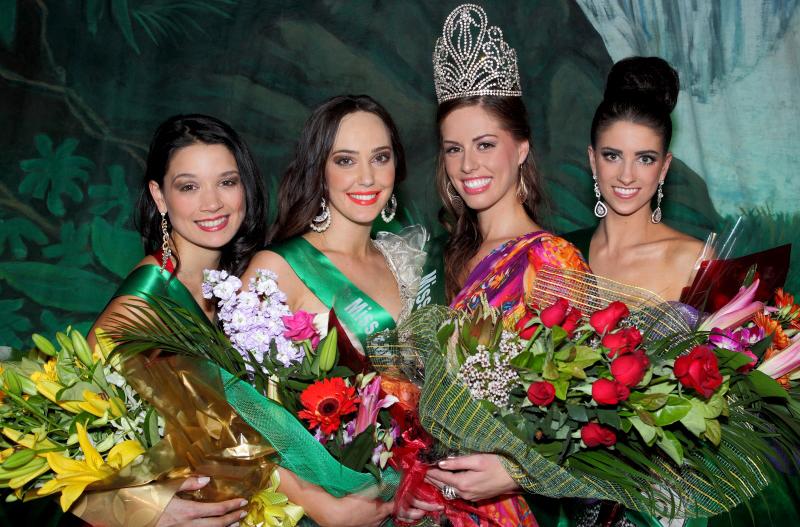 Miss Earth Australia 2011 Semifinalists Charlotte Mastin,Samantha King,Lorelee Prentice