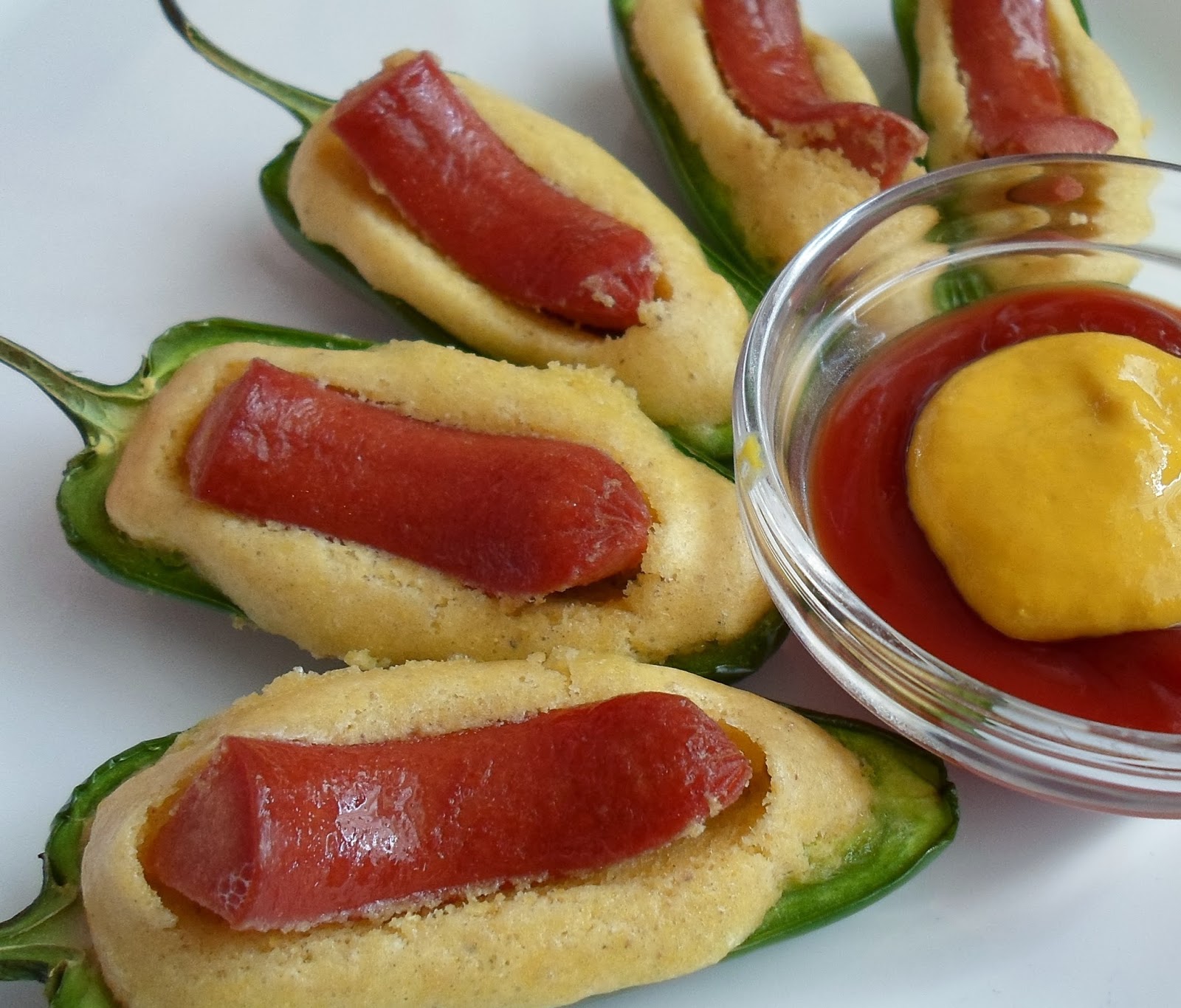 Happier Than A Pig In Mud Corn Dog Stuffed Jalapenos