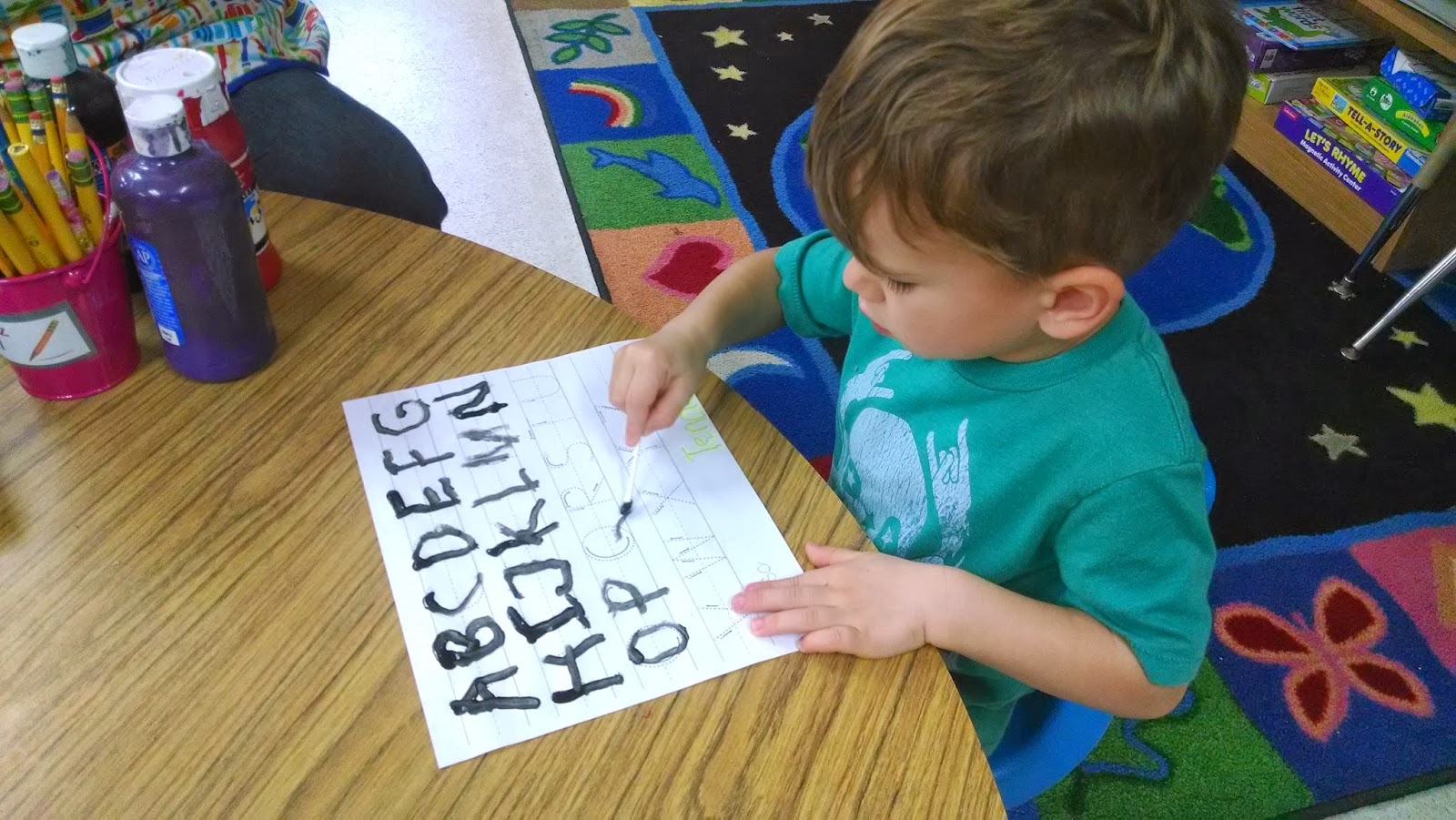 q is for q-tip tracing worksheet alphabet tracing worksheet