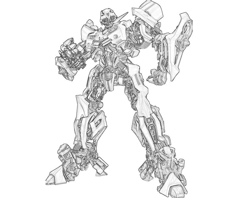 Free Coloring Pages Of Bumble Bee Transformer