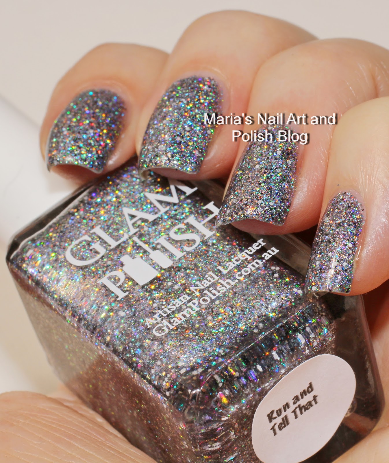 Marias Nail Art and Polish Blog Glam Polish Run An Tell That