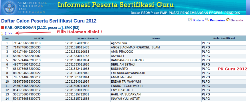 874 x 358 · 109 kB · png, Daftar Peserta UKA 2012 yang Lulus