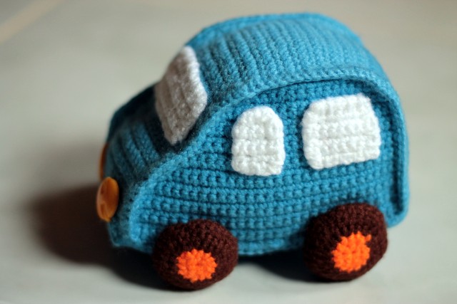 crochet toy car