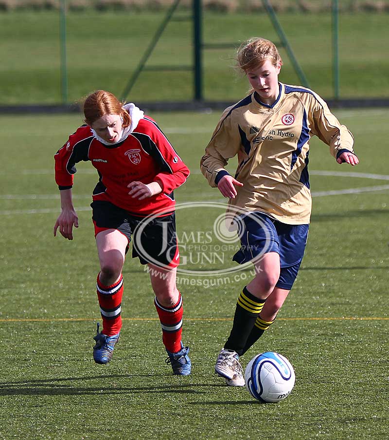 James Gunn Photography Caithness Ladies FC vs Brora Rangers Ladies FC