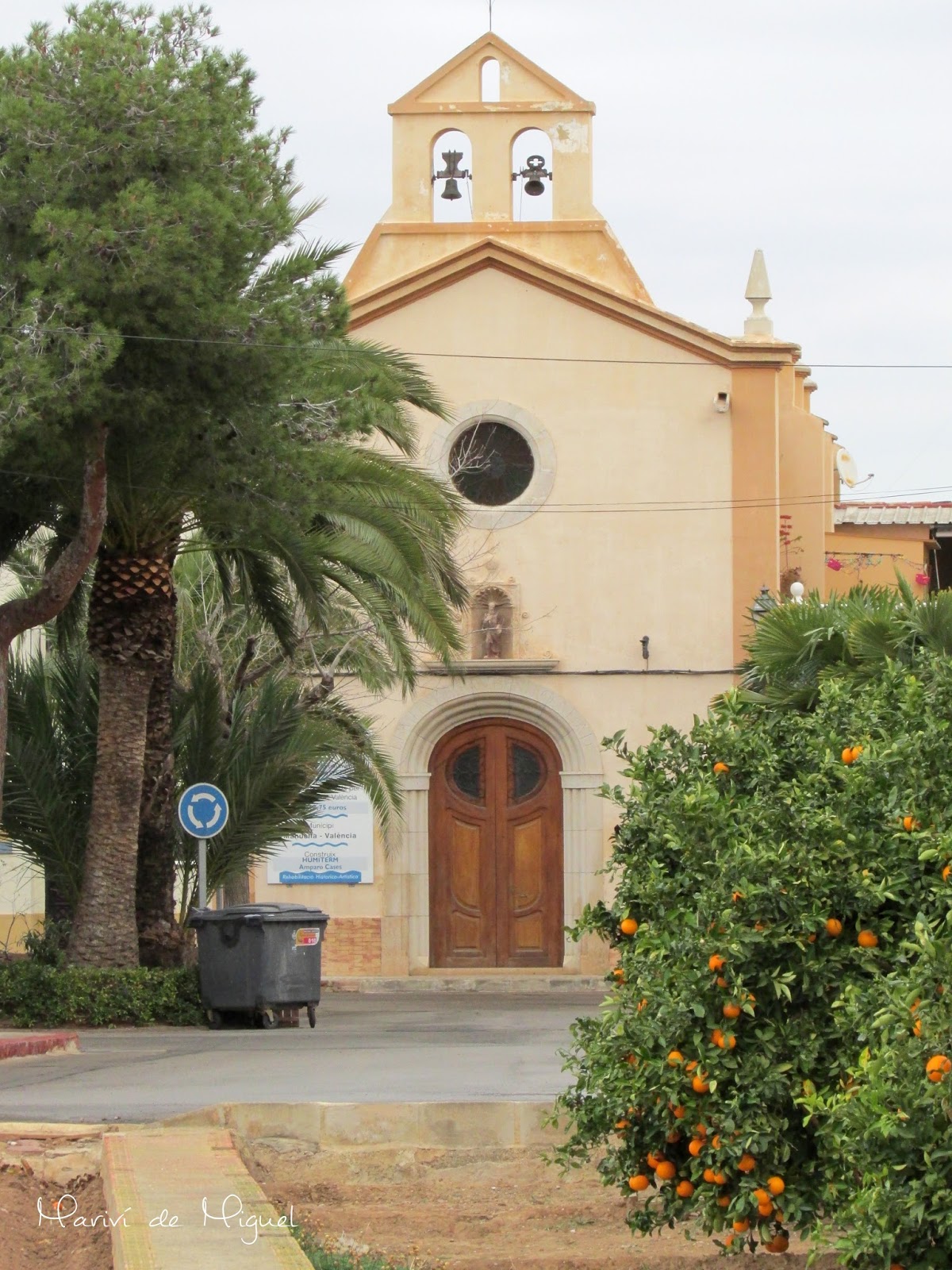 Iglesia de San Benito, en Mahuella Iglesia de San Benito, en Mahuella