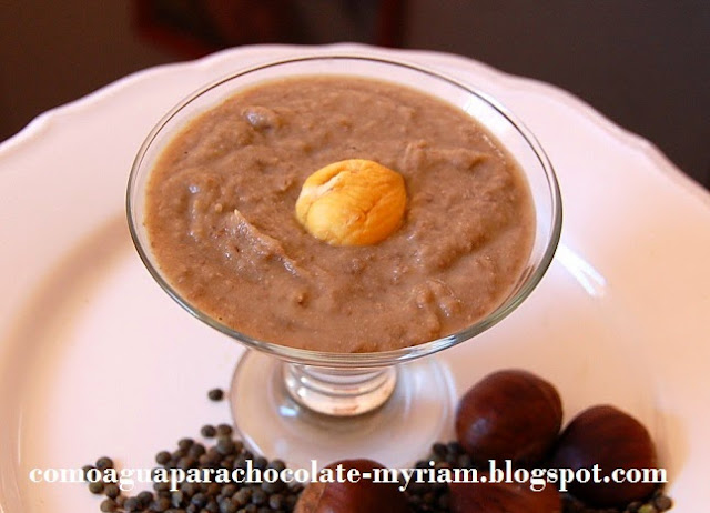 Crema De Lentejas Y Castañas