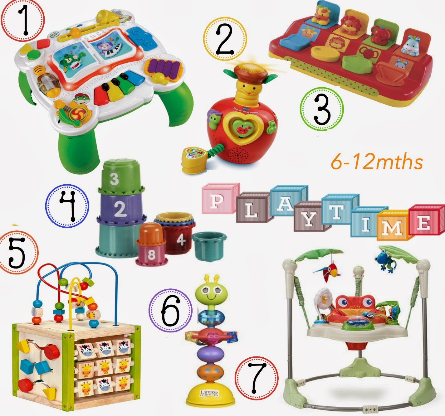 toys for 6 month old