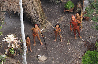 Aerial shot of the tribe Aerial shot of the tribe