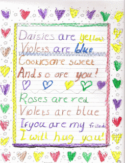   latest and new Valentines day poems for kids 2013