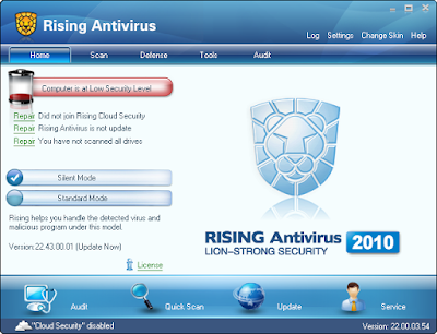 Rising Antivirus Uninstall