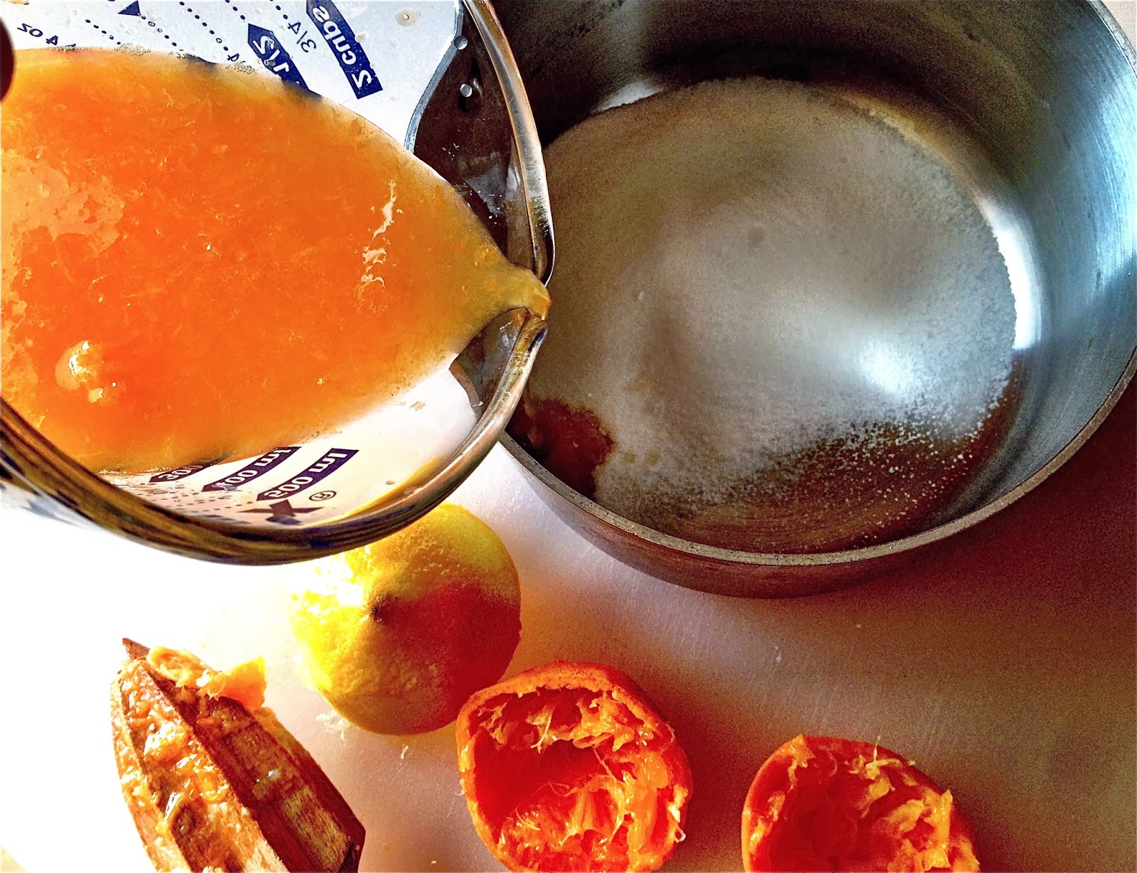 KITCHEN FIDDLER Ottolenghi's Clementine and Almond Syrup Cake With Chocolate Glaze