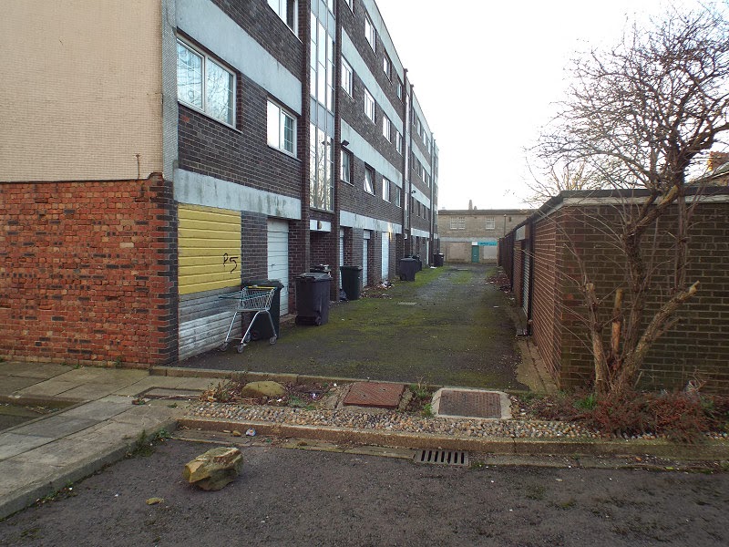 Photographs Of Newcastle Cowgate Roundabout and Shops