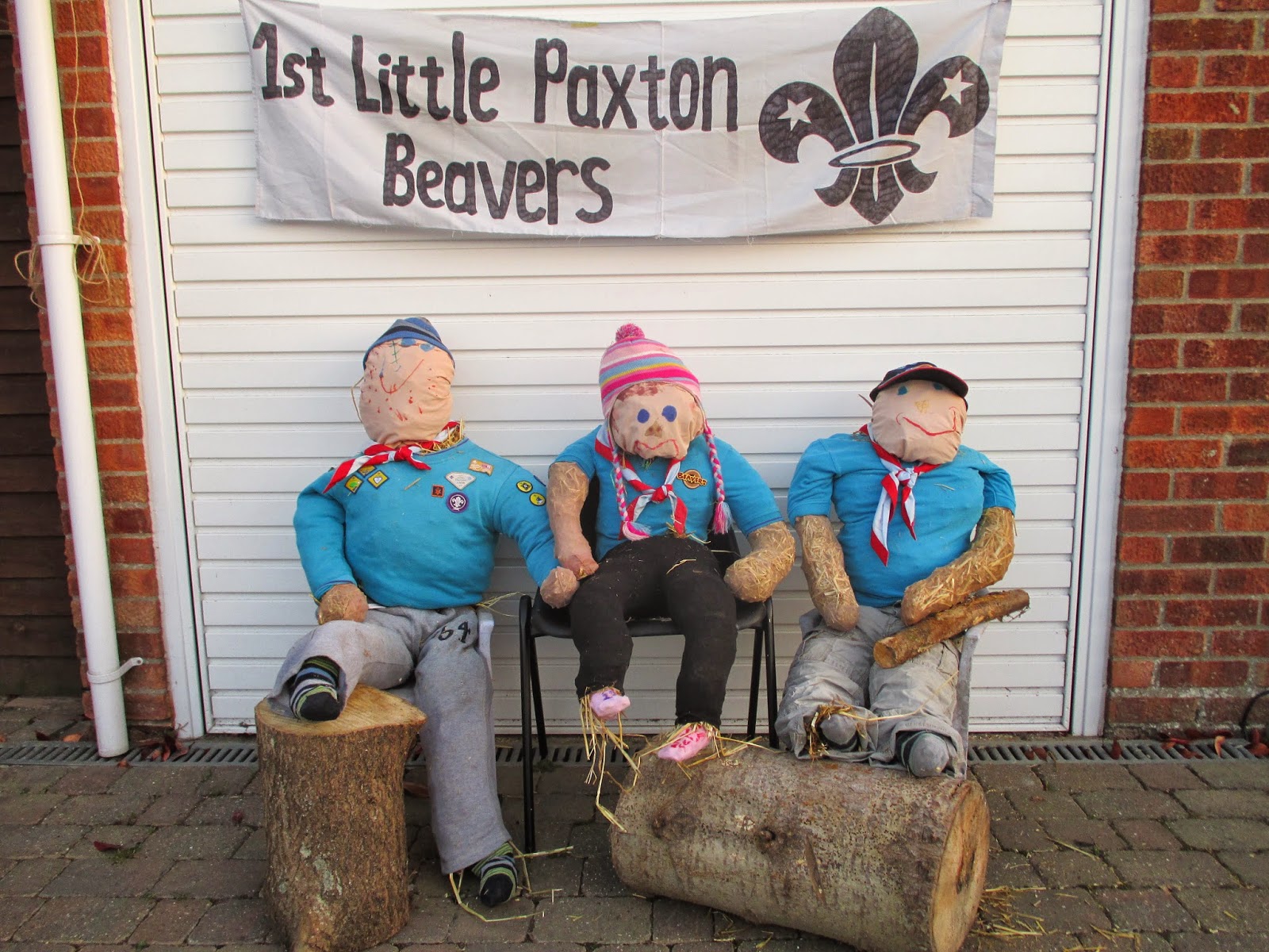 Little Paxton Scarecrows May 2015