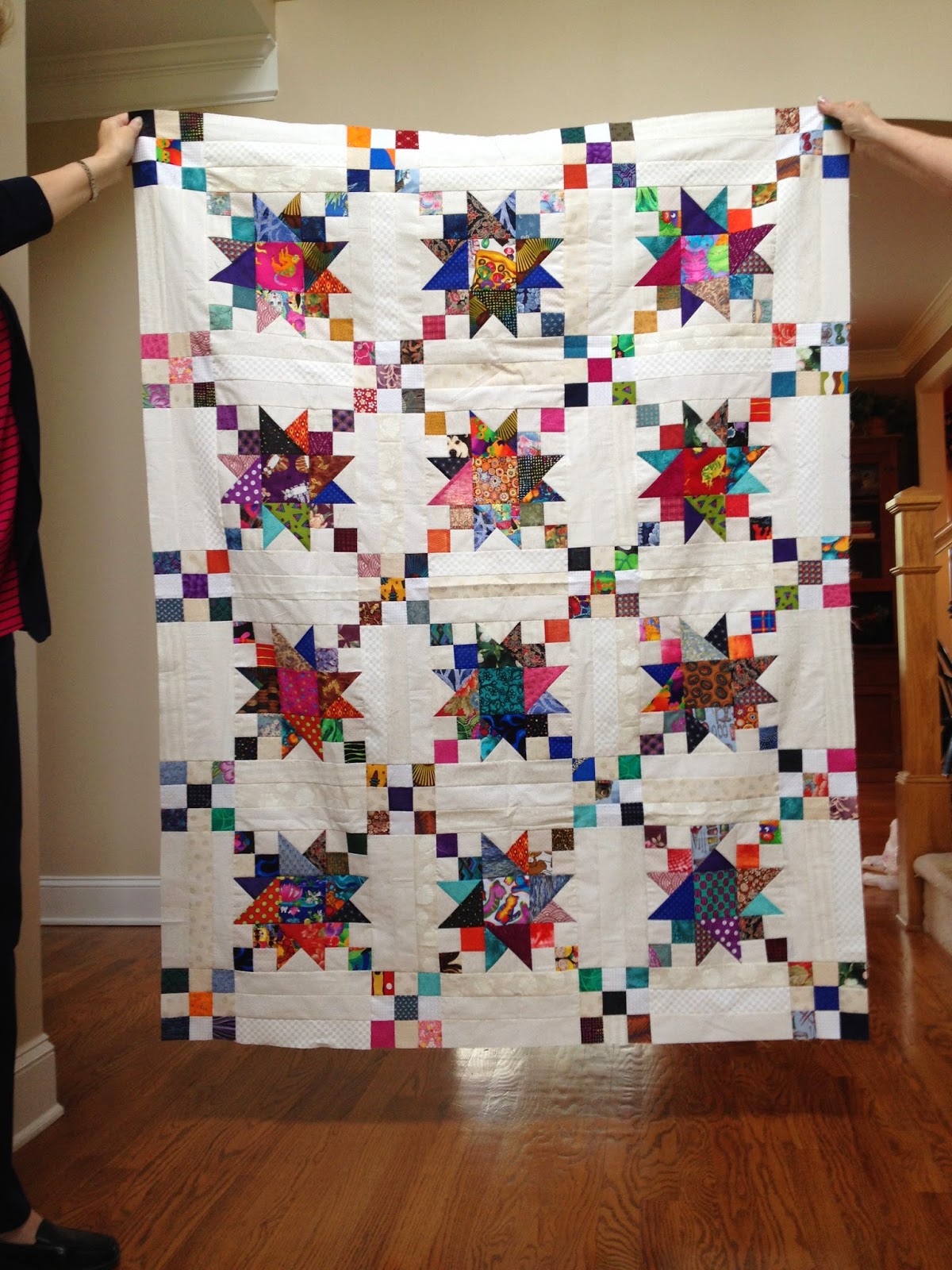 Butterfly Threads Mystery Quilt Show and Tell