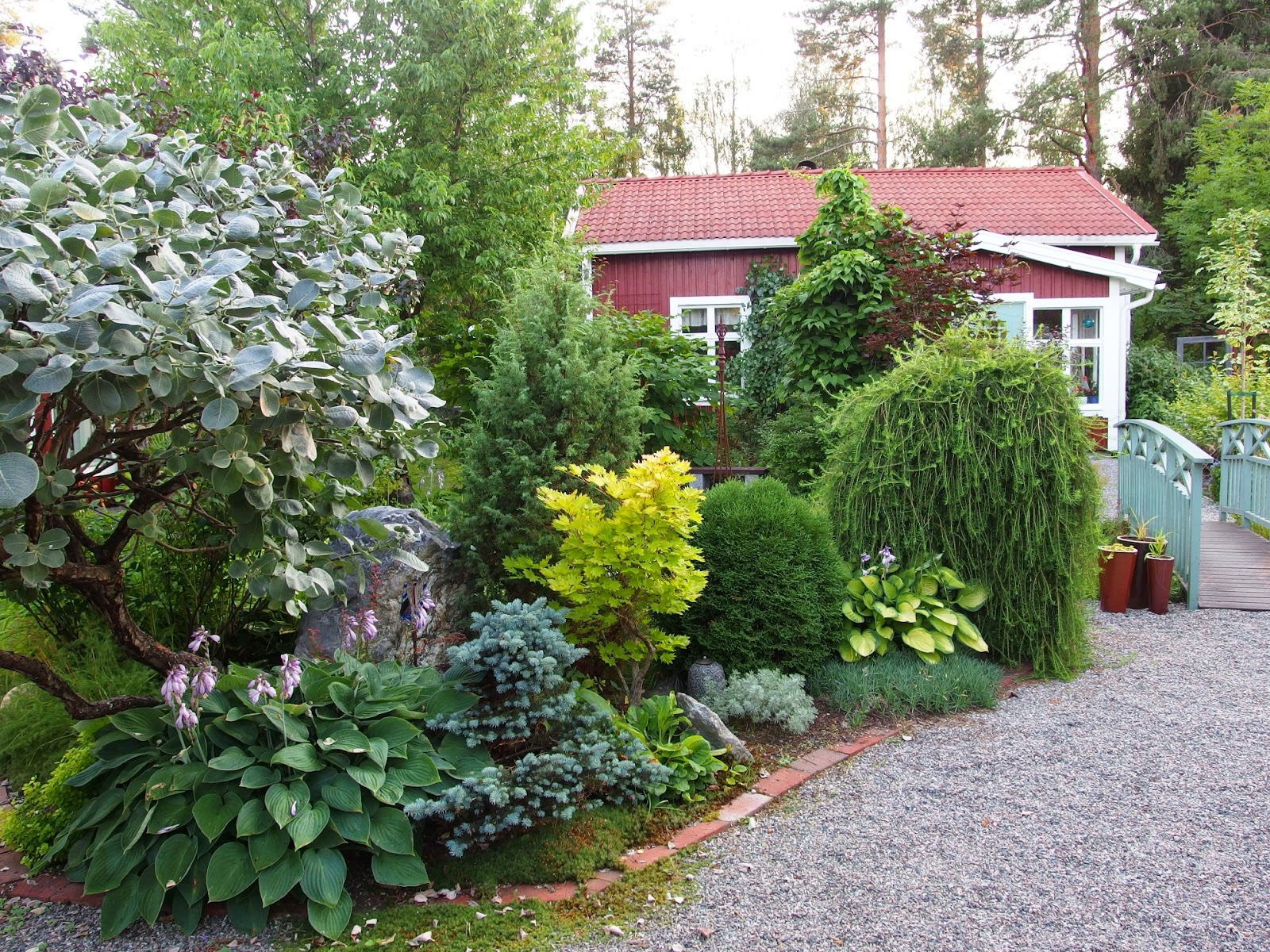 Inget nytt under solen: pite havsbad och triloba trädgård