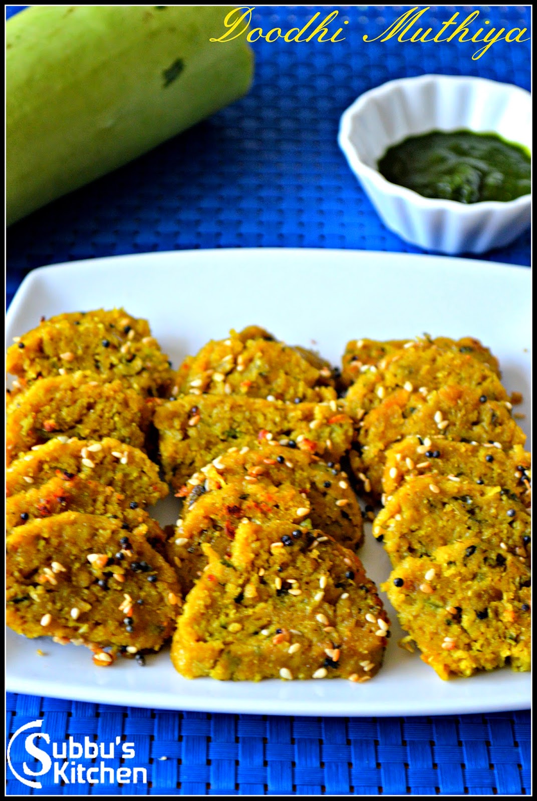 Doodhi Muthia | Bottlegourd Muthia Doodhi Muthia | Bottlegourd Muthia