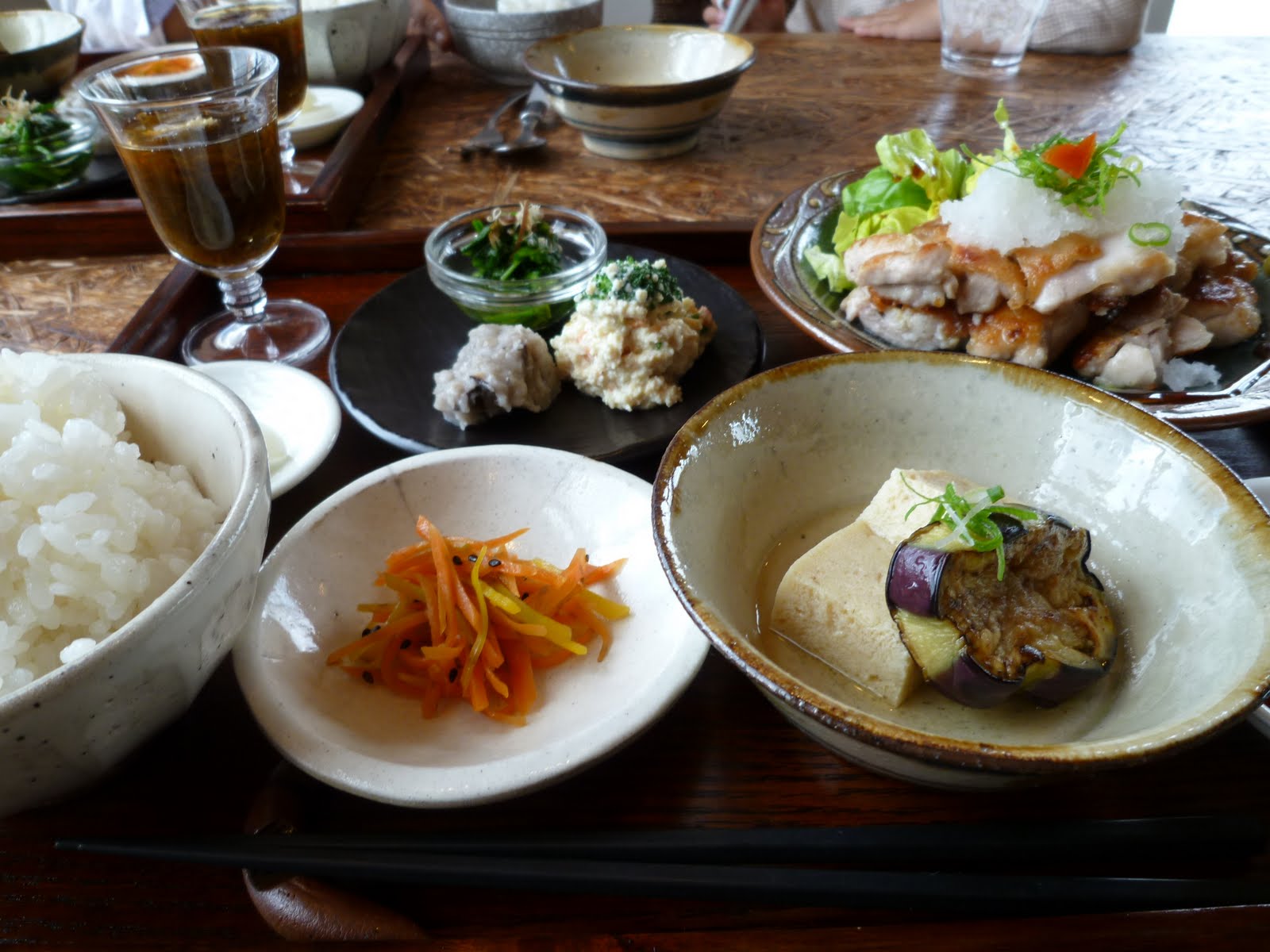 Bon Appetit in Okinawa Zen. Healthy Okinawa Food restaurant