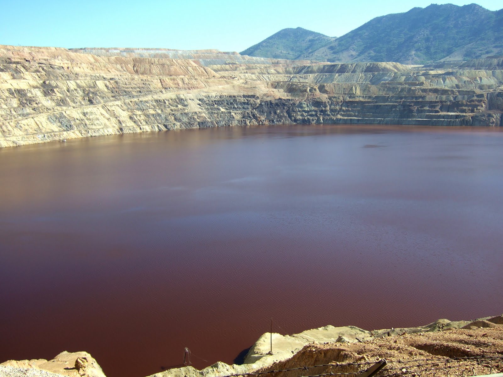 Reading the Washington Landscape Berkeley Pit, Butte, Montana