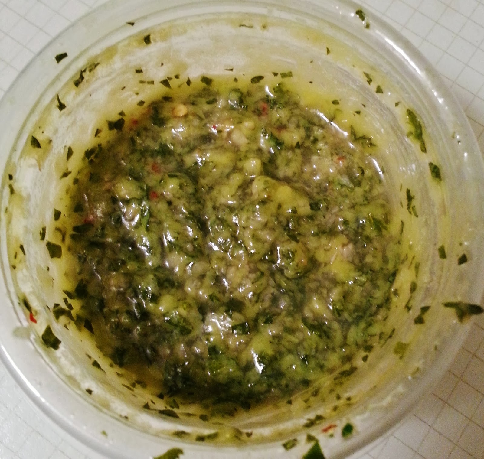 Kim's Kitchen Parsley Sauce