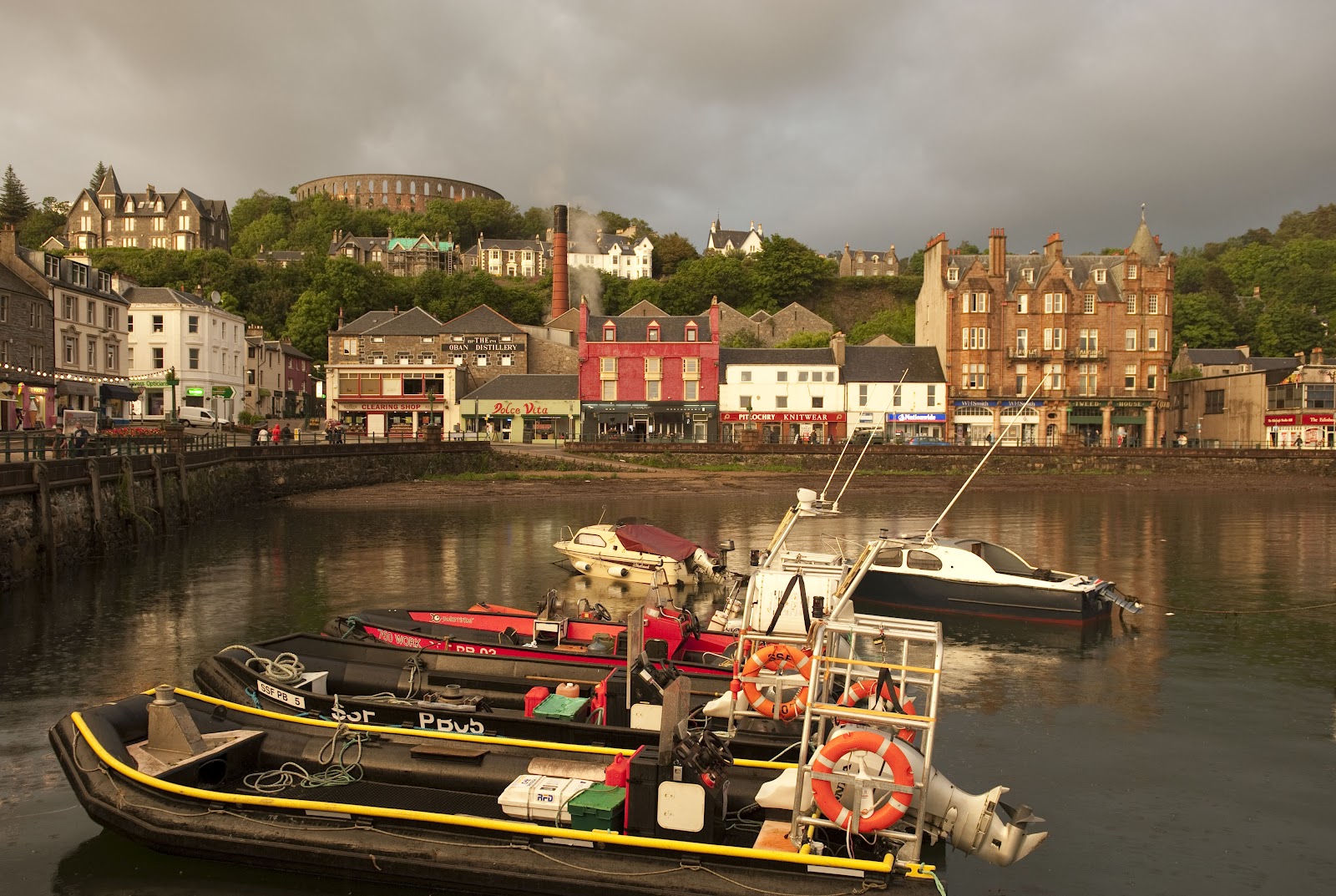 Instantes, fotos de Sebastián Navarrete Oban, Escocia