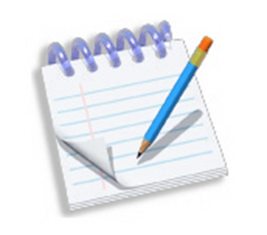 Notepad And Pencil